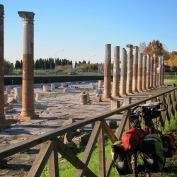 Picnic by Roman ruins
