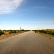 092 'Desert Road To Bukhara' - Uzbekistan
