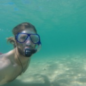 Underwater 'selfie'