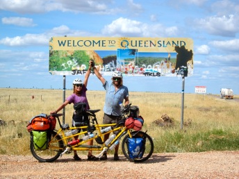 Phew.. Next State - Queensland (it dawns on us that this is a mighty big country!)