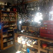 Pete's workplace - J'ville Cycles