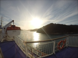 another jump across the water into the beautiful Marlborough Sounds