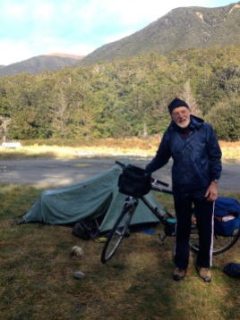 This is Bruce. An inspiration cycle touring in his 70's